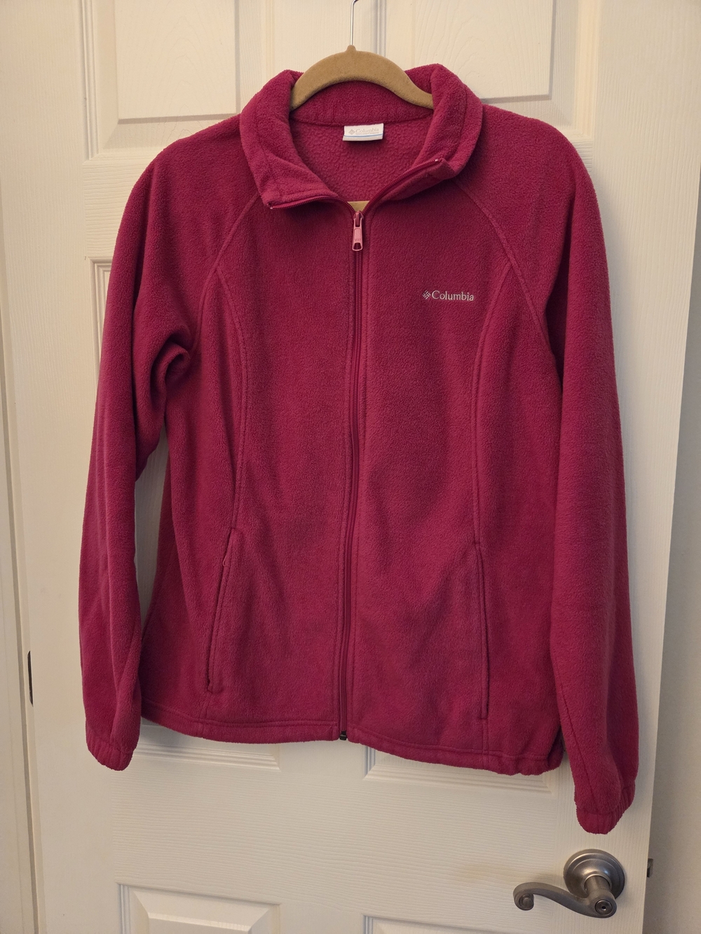 Columbia Women's Fleece Jacket - Raspberry Pink